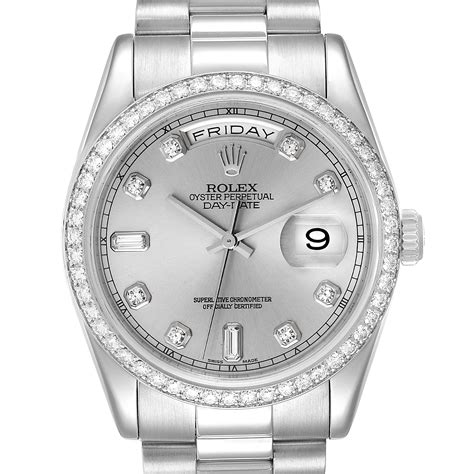 platinum diamond rolex presidential|Rolex presidential platinum diamond price.